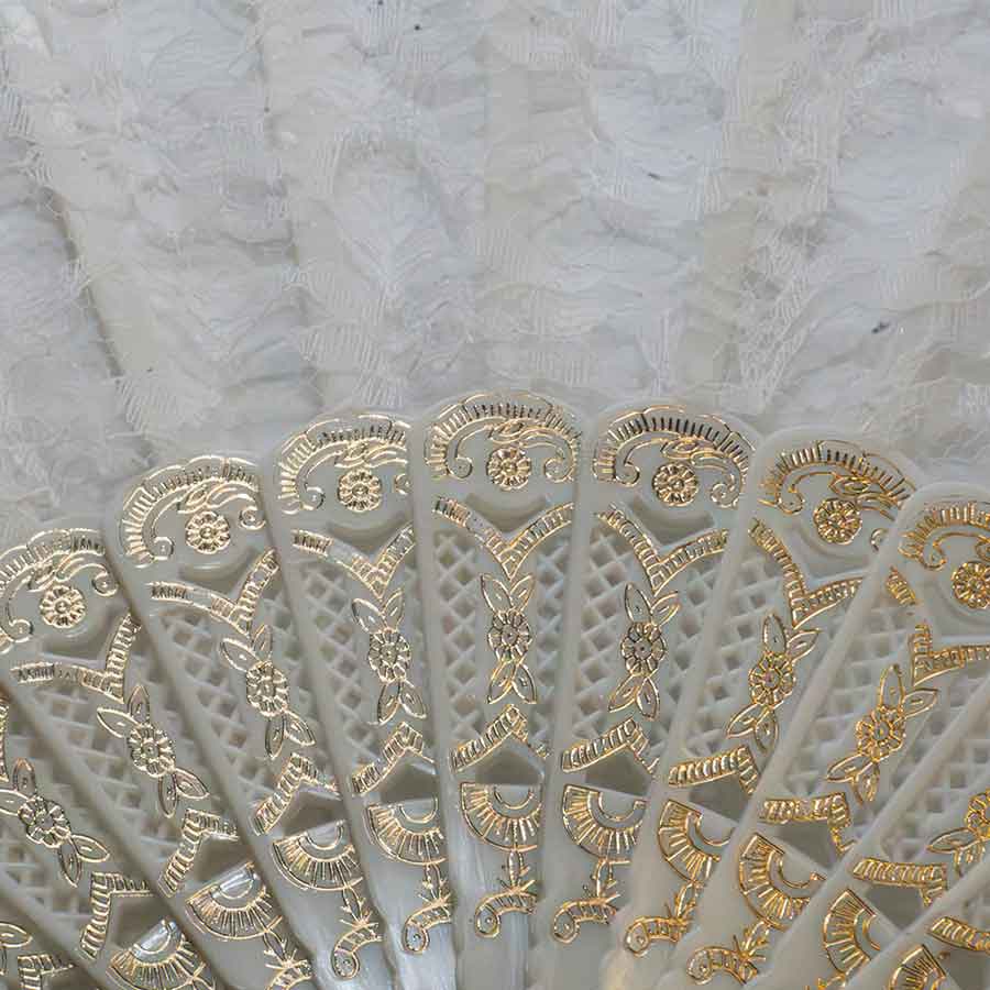Lace Folding Hand Fan