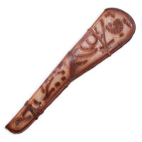 Tooled Leather Rifle Scabbard Rental Prop