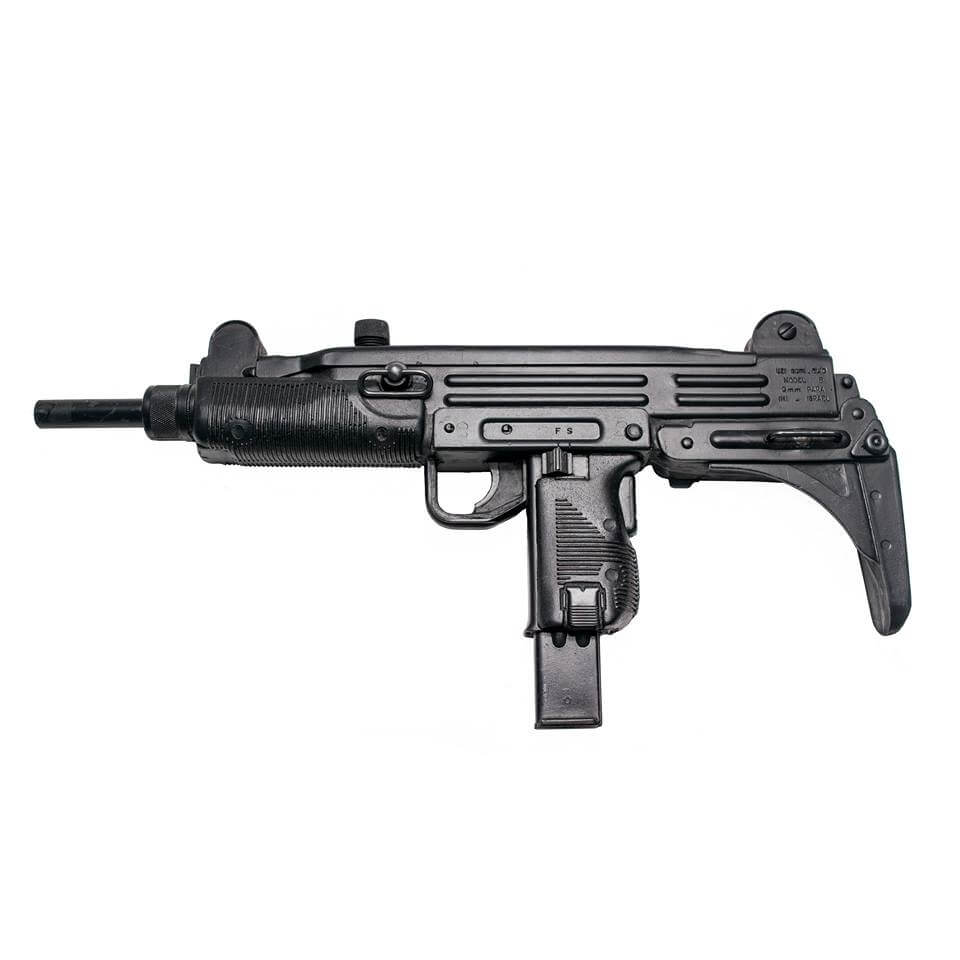 Shop UZI Submachine Gun Rubber Prop - WesternStageProps.com