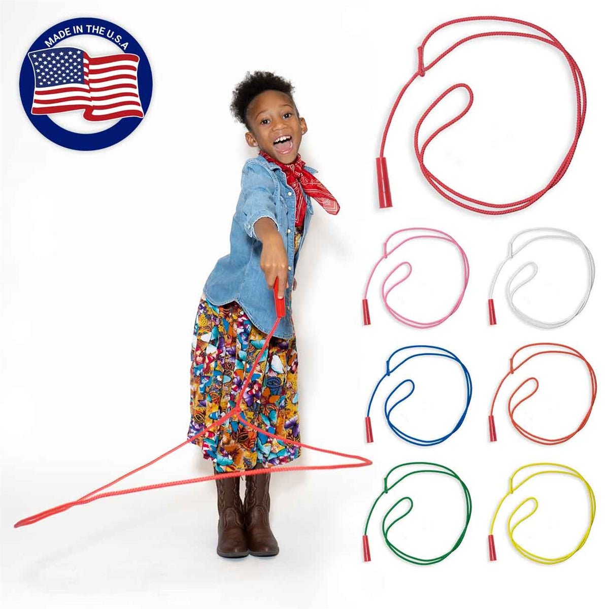 Crazy Rope Toy Kiddie Trick Rope Toy Lasso · Western Stage Props