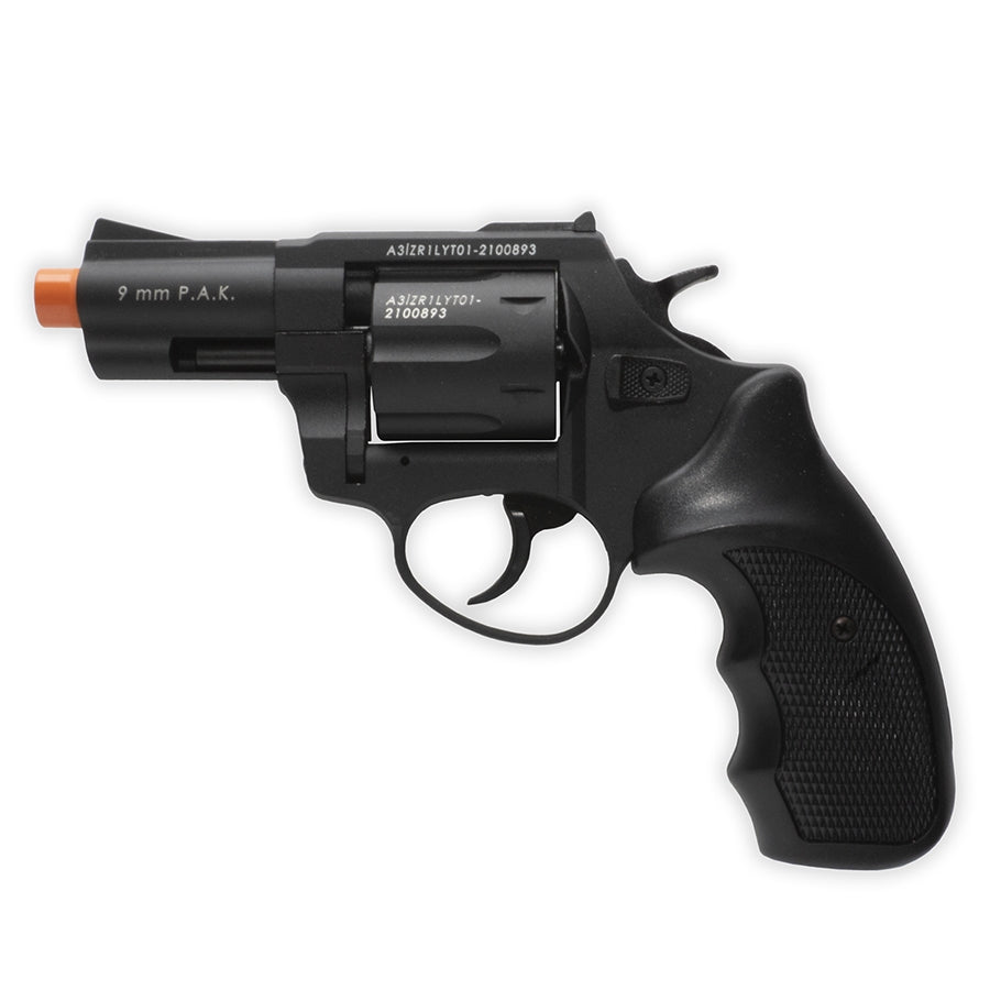 Blank-Firing Revolver - Zoraki R1 2.5" Front Firing - Black Finish (.380 cal)