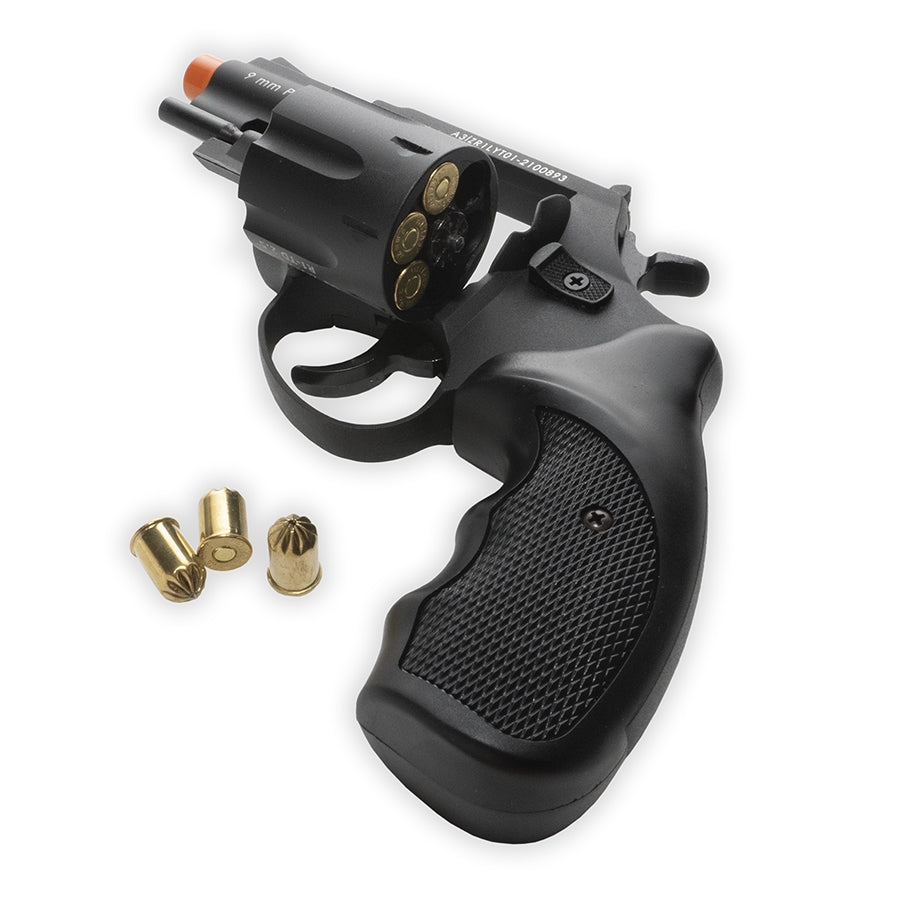 Blank-Firing Revolver - Zoraki R1 2.5" Front Firing - Black Finish (.380 cal)