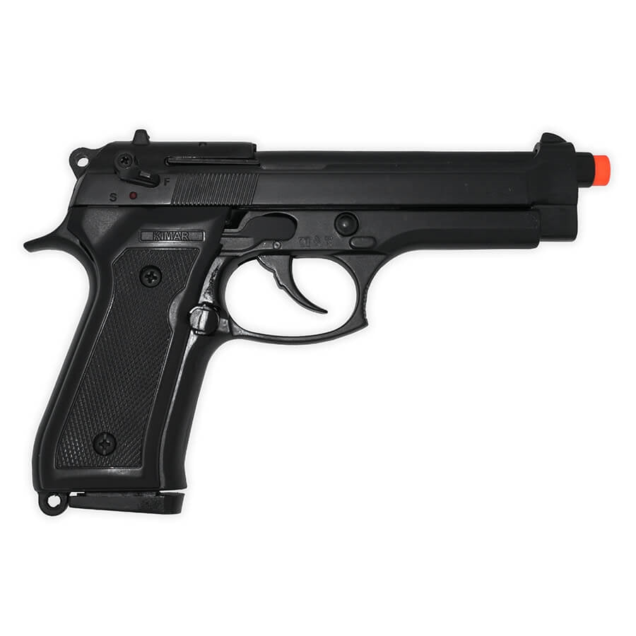 Kimar Model 92 Blank-Firing Pistol – Semi-Auto Front Fire – 9mm PAK – Blued Finish