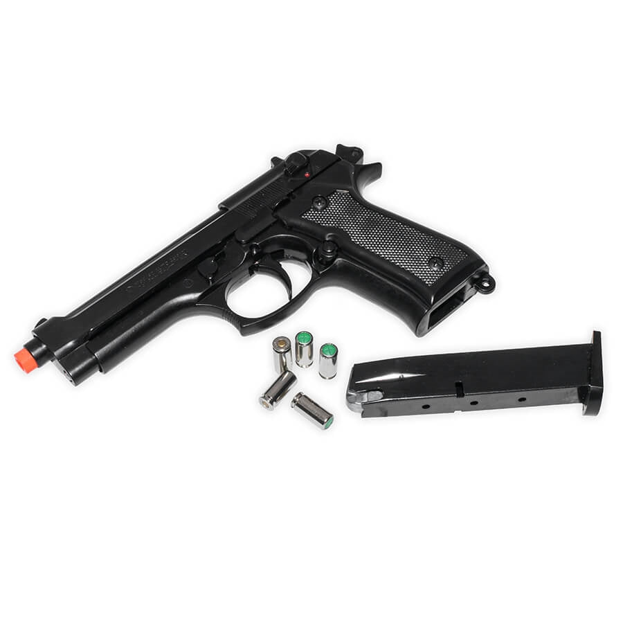 Kimar Model 92 Blank-Firing Pistol – Semi-Auto Front Fire – 9mm PAK – Blued Finish
