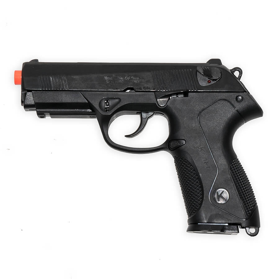 Blank-Firing PK4 Semi-Auto Pistol - Front Fire - Blued Finish