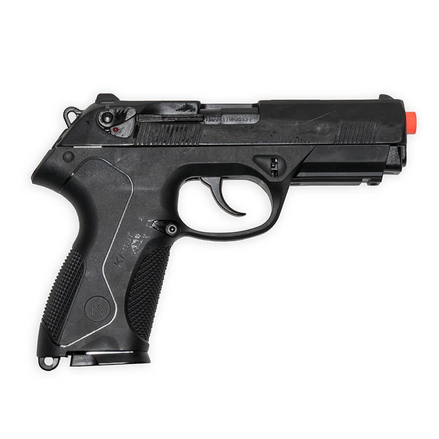 Blank-Firing PK4 Semi-Auto Pistol - Front Fire - Blued Finish