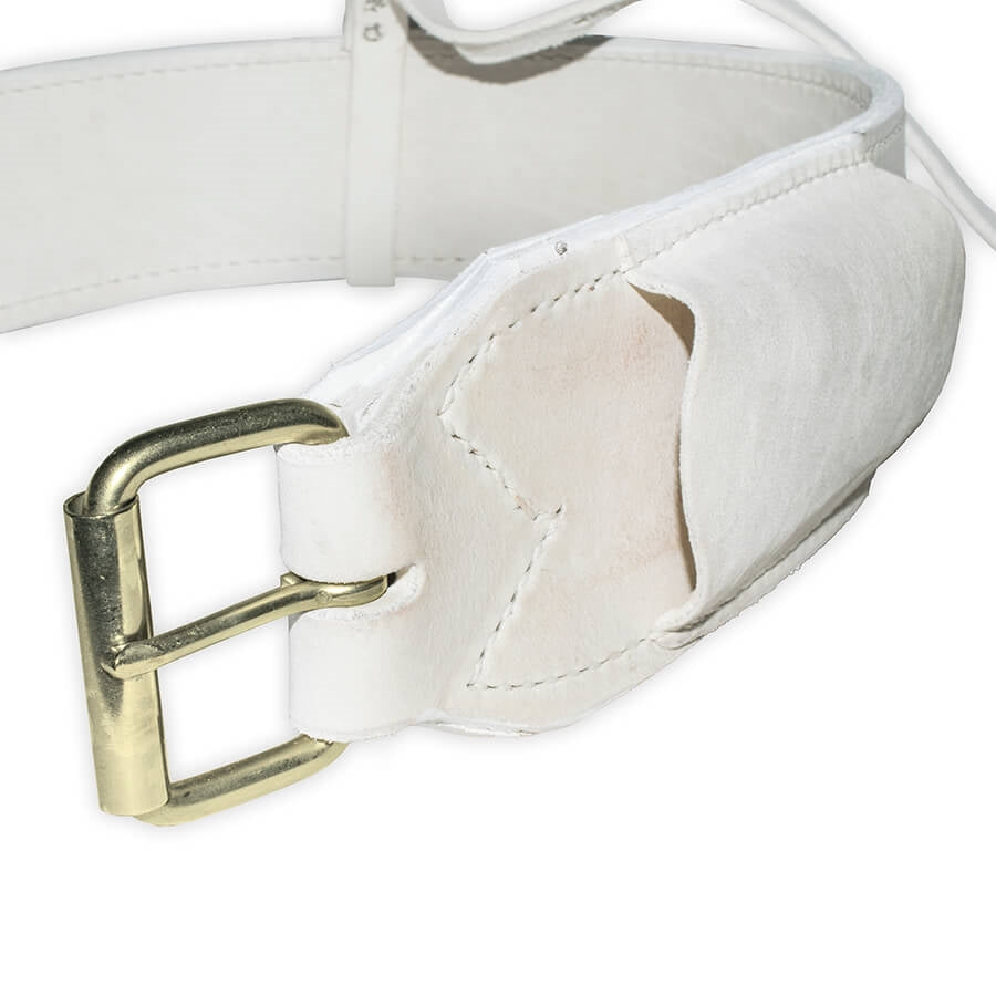 Rear Flank Cinch (White Leather)