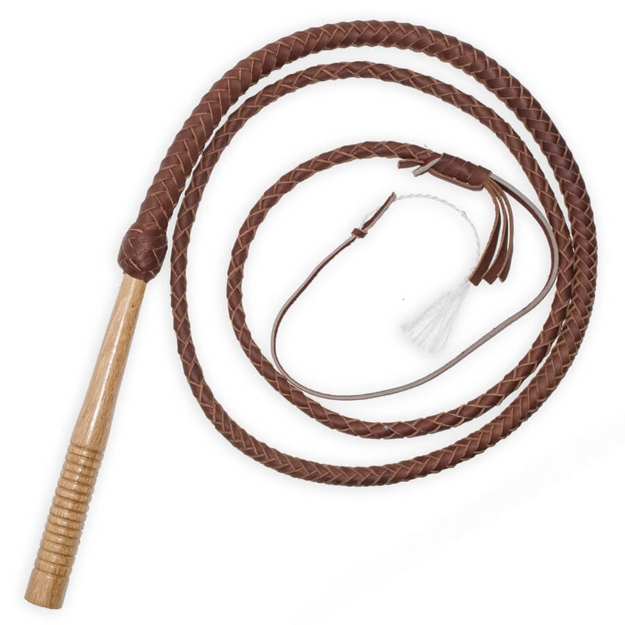 Wooden Handled Whip